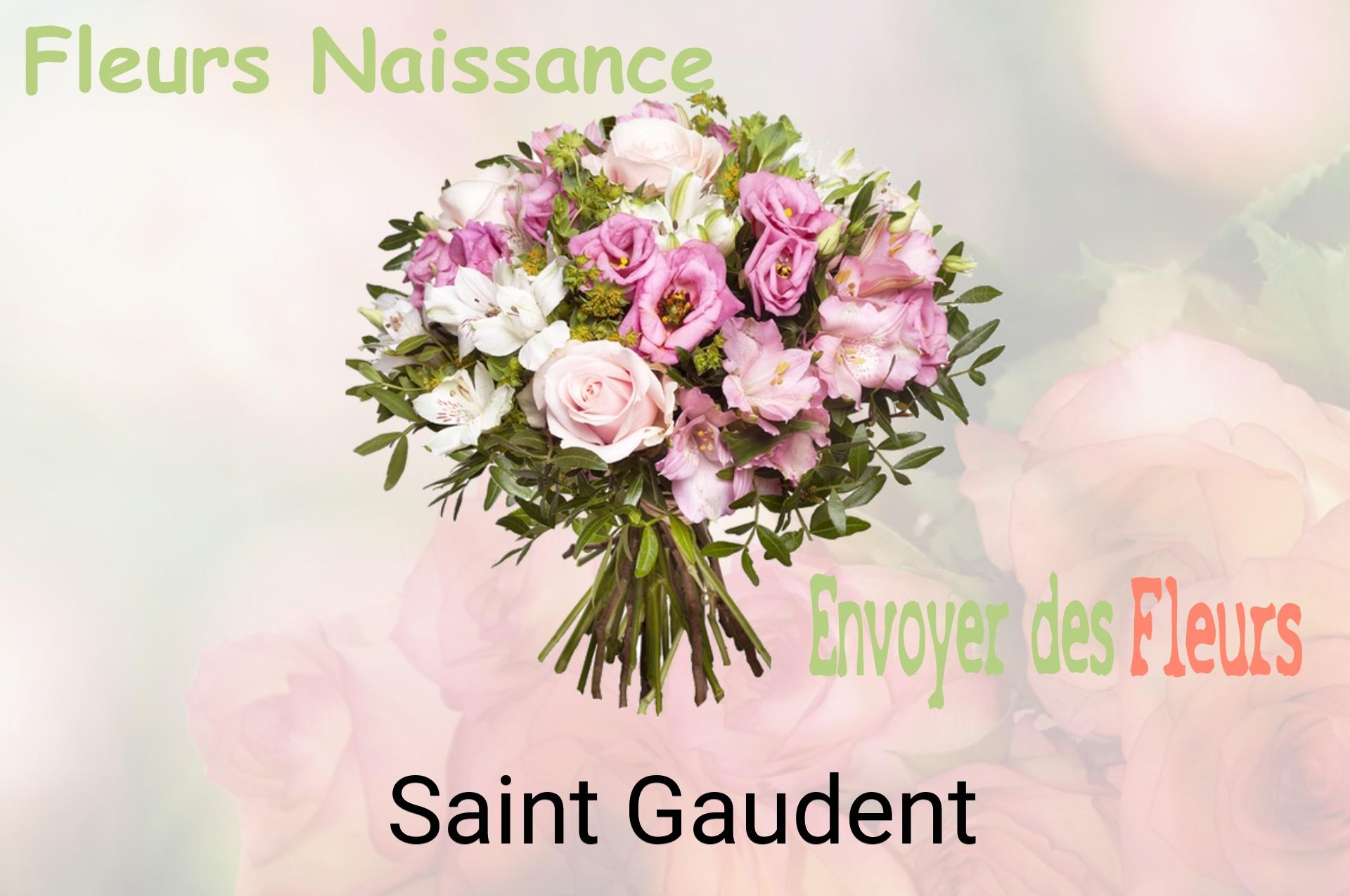 Bouquet de fleurs de naissance livré à Saint-Gaudent