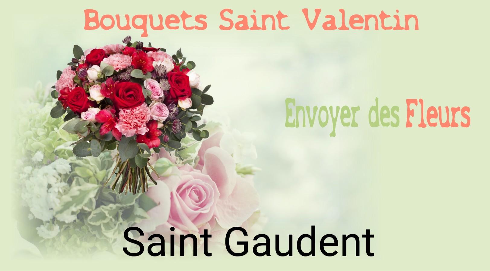 Roses de Saint-Valentin livrées à Saint-Gaudent